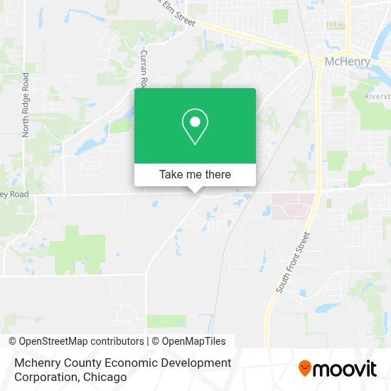 Mchenry County Economic Development Corporation map