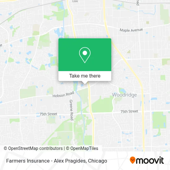 Farmers Insurance - Alex Pragides map
