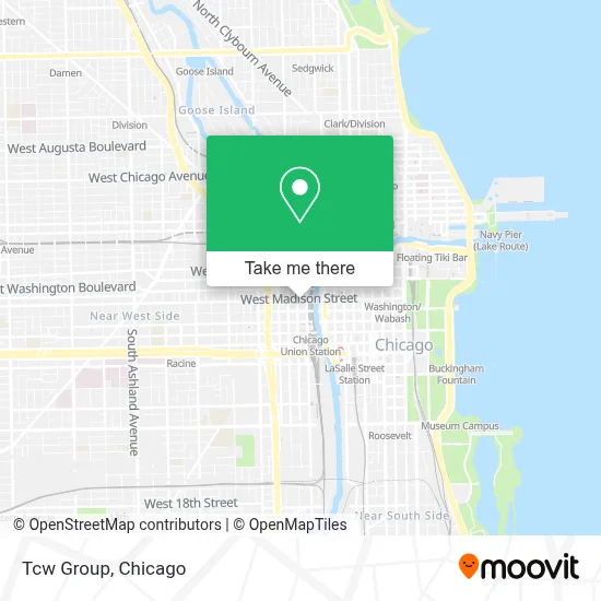 Tcw Group map