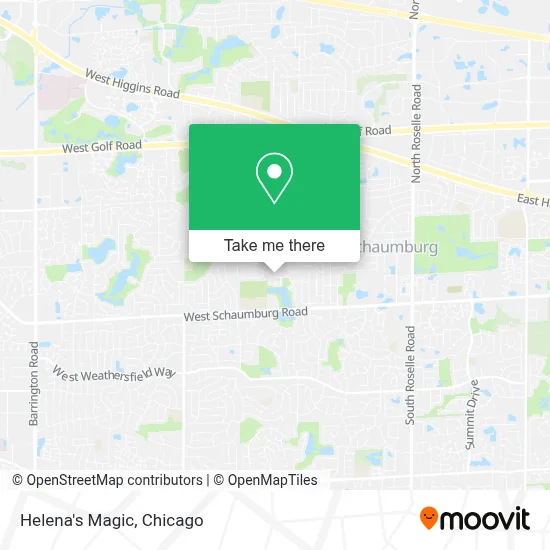 Helena's Magic map