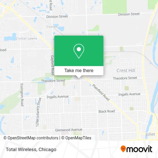 Total Wireless map