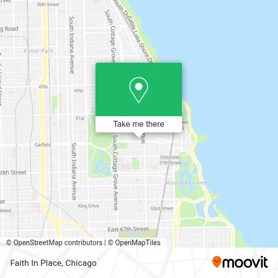 Faith In Place map