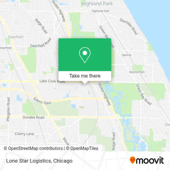 Lone Star Logistics map