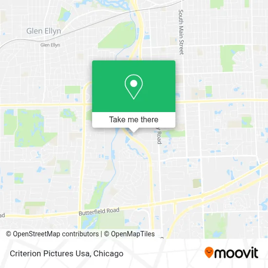 Criterion Pictures Usa map