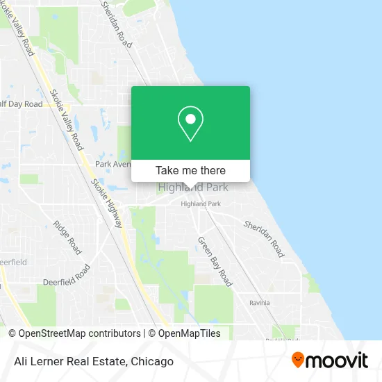 Ali Lerner Real Estate map