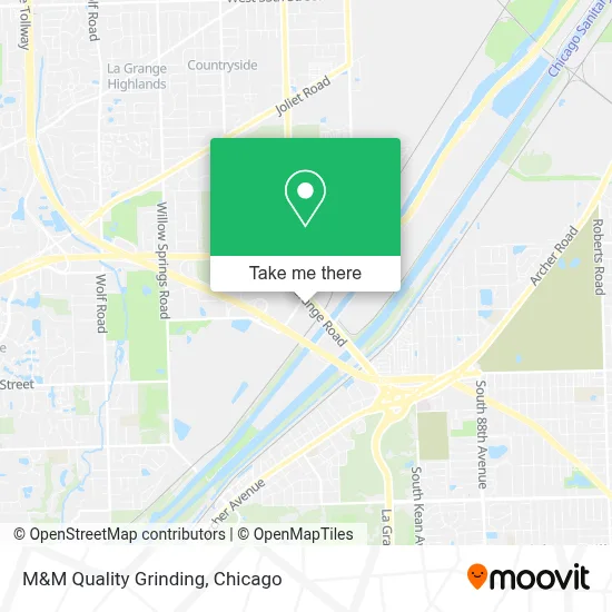 M&M Quality Grinding map