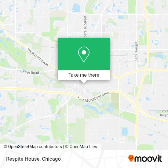Respite House map