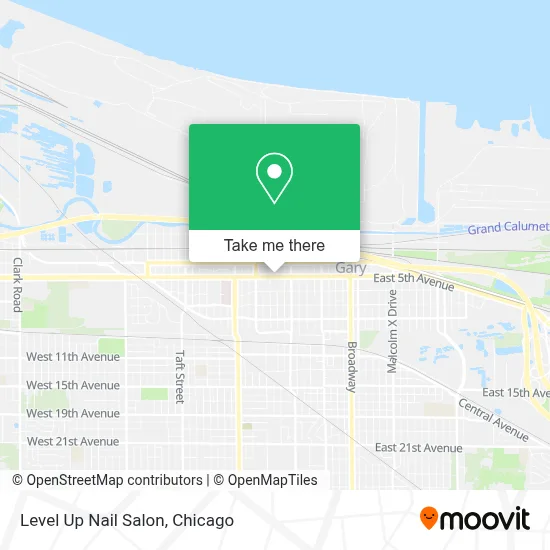 Level Up Nail Salon map
