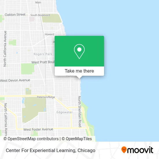 Center For Experiential Learning map