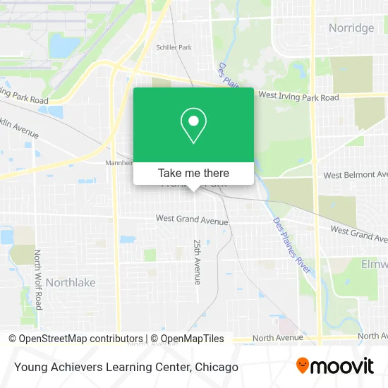 Young Achievers Learning Center map