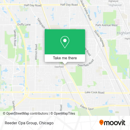 Reeder Cpa Group map