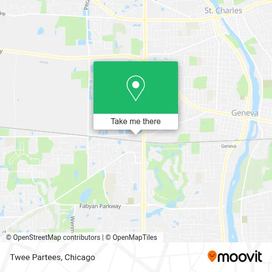 Twee Partees map