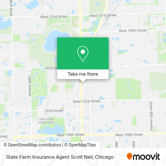 State Farm Insurance Agent Scott Neil map