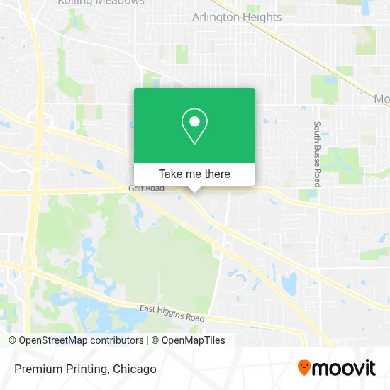 Premium Printing map