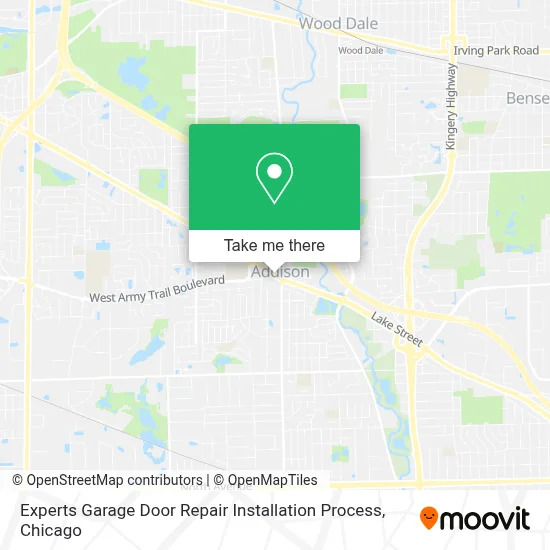 Experts Garage Door Repair Installation Process map