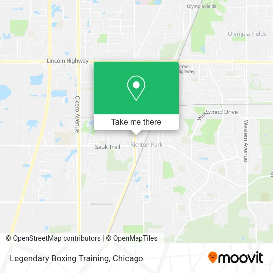 Legendary Boxing Training map