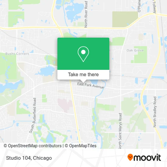 Studio 104 map