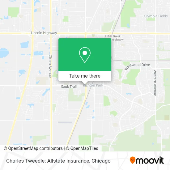 Charles Tweedle: Allstate Insurance map