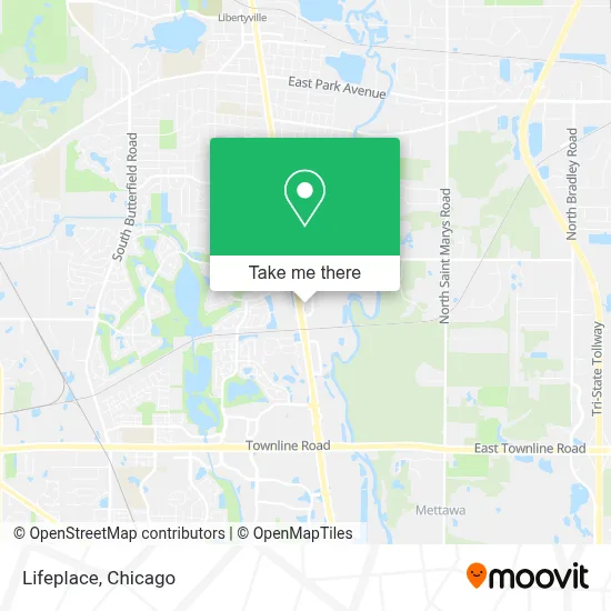 Lifeplace map