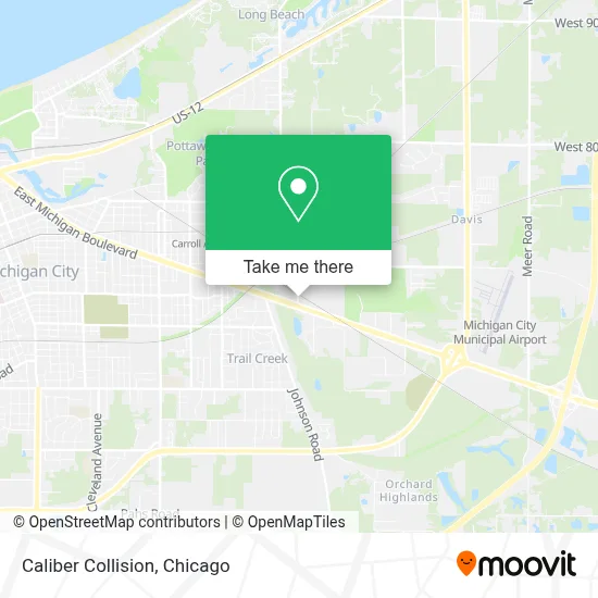 Caliber Collision map