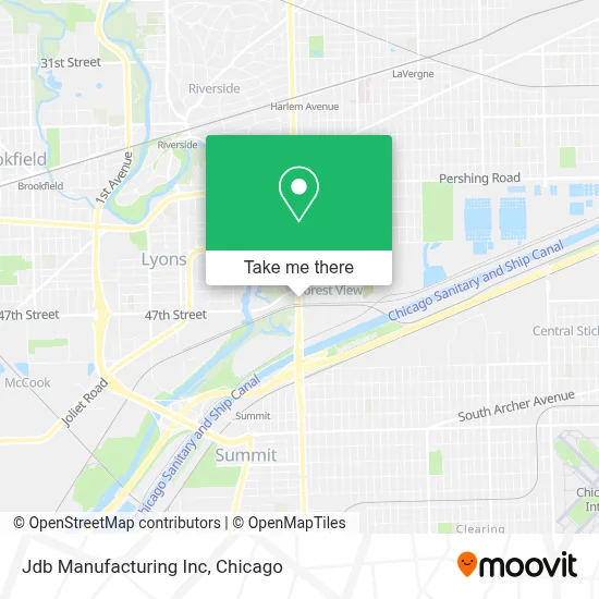 Jdb Manufacturing Inc map