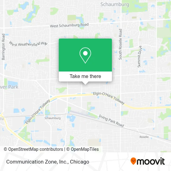 Communication Zone, Inc. map