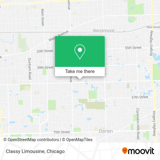 Classy Limousine map
