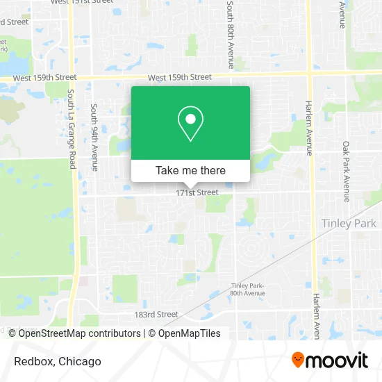 Redbox map