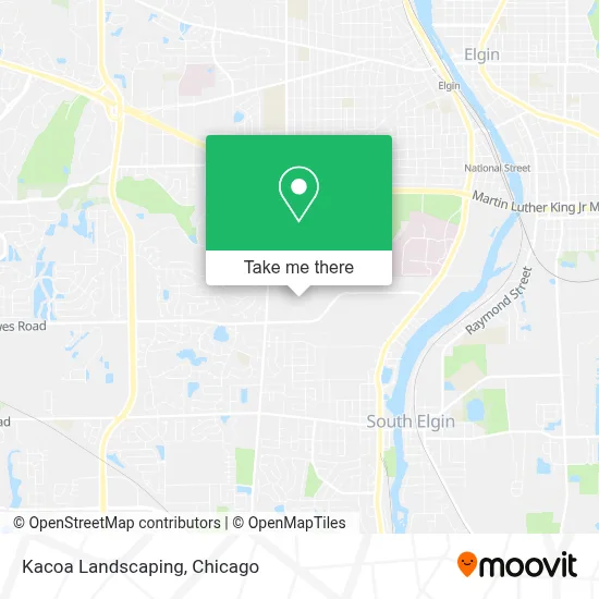 Kacoa Landscaping map