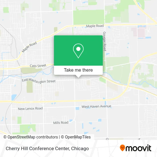 Cherry Hill Conference Center map