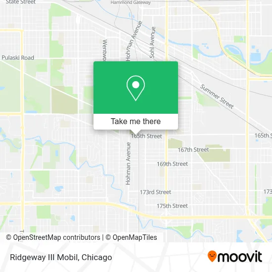 Ridgeway III Mobil map