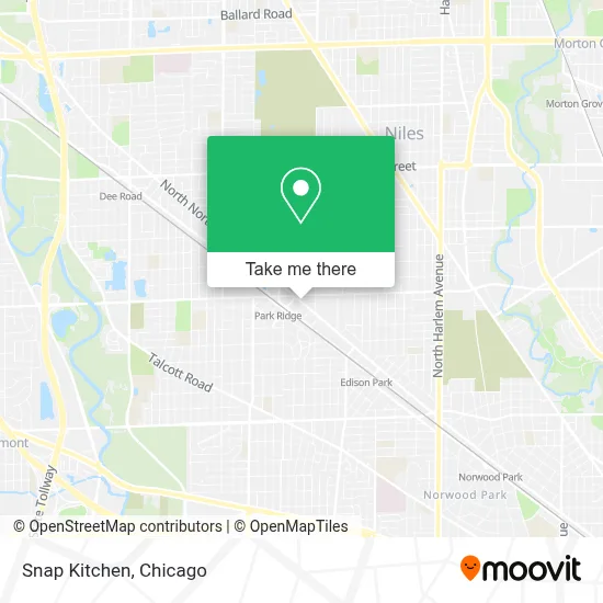 Snap Kitchen map