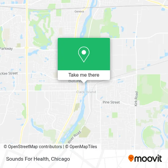 Sounds For Health map