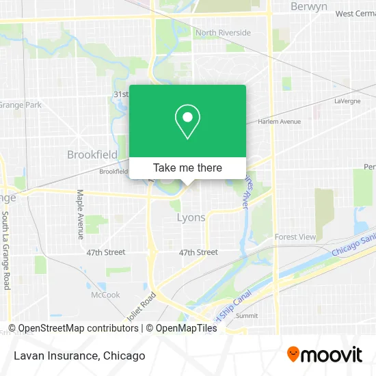 Lavan Insurance map