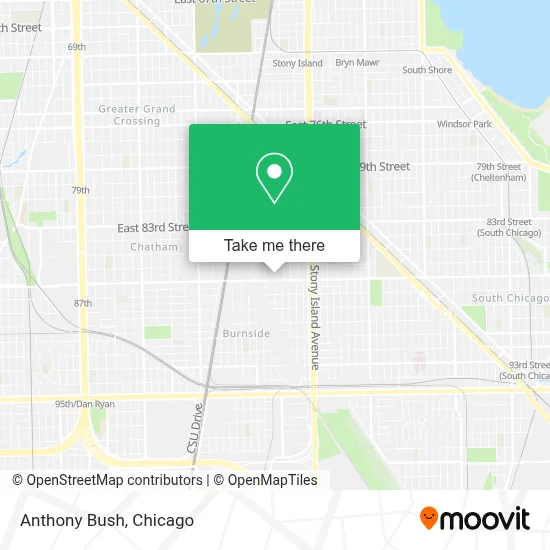 Anthony Bush map