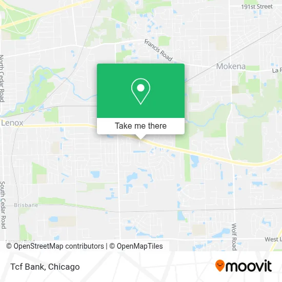 Tcf Bank map