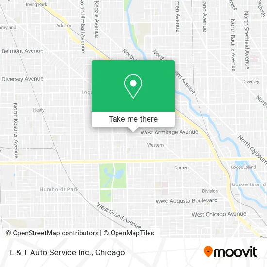 L & T Auto Service Inc. map