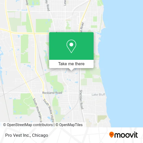 Pro Vest Inc. map
