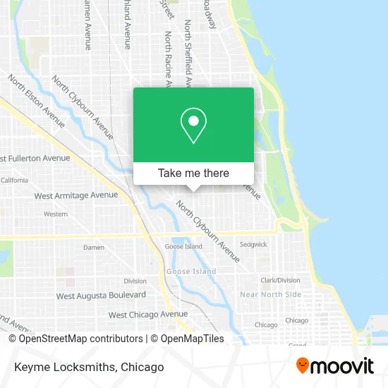 Keyme Locksmiths map