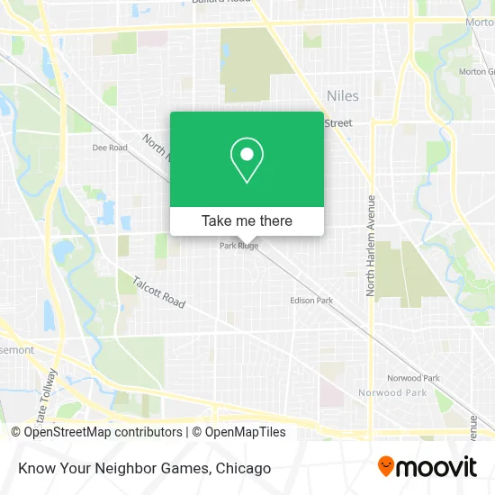 Know Your Neighbor Games map