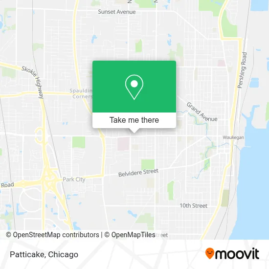 Patticake map