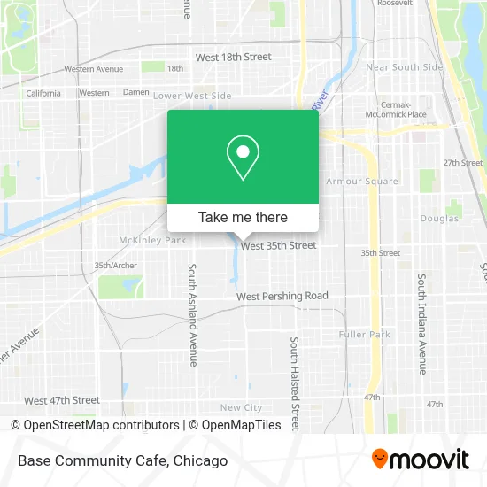 Base Community Cafe map