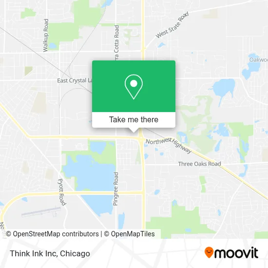 Think Ink Inc map