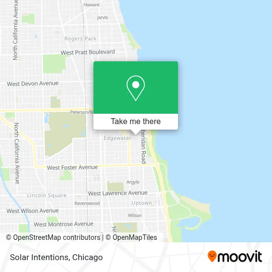 Solar Intentions map