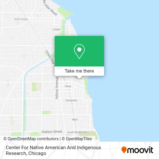Center For Native American And Indigenous Research map