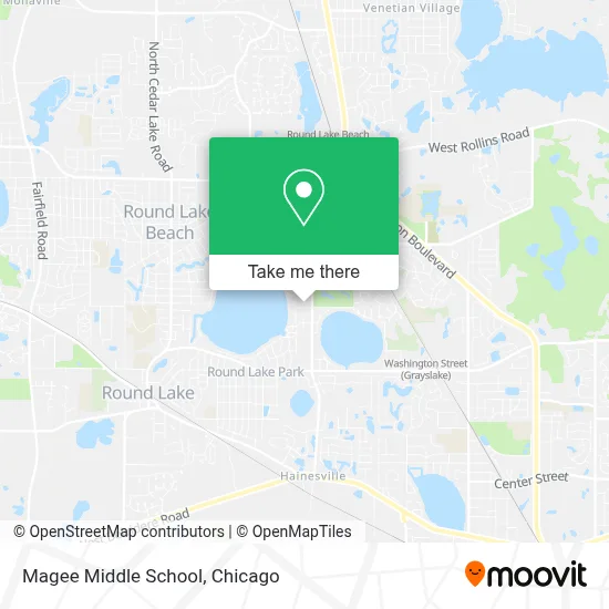 Magee Middle School map