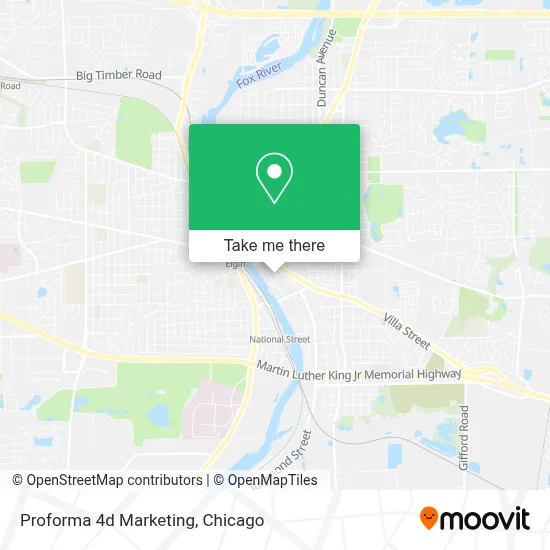Proforma 4d Marketing map