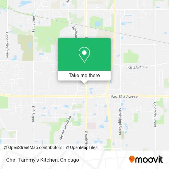 Chef Tammy's Kitchen map