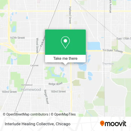 Interlude Healing Collective map