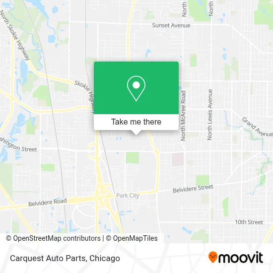 Carquest Auto Parts map